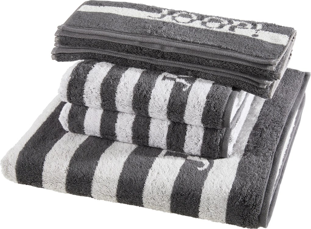 XXXLutz SADA FROTÉ UTERÁKOV, sivá, tmavosivá Joop! - Kúpeľňový textil - 003367071002