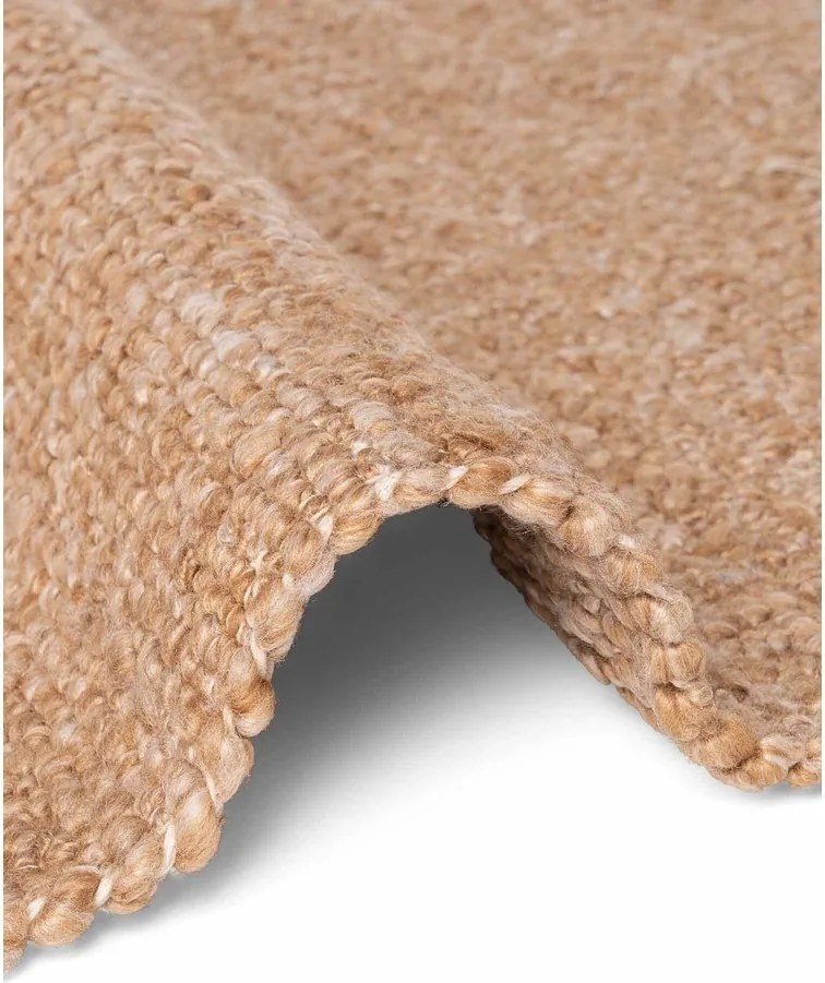 Béžový ručne tkaný behúň z materiálu buklé 80x200 cm Notting Hill Portobello – Ted Baker