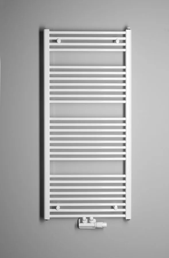 Aqualine Aqualine, DIRECT vykurovacie teleso s bočným pripojením 600x1320 mm, 795 W, biela, ELM36T