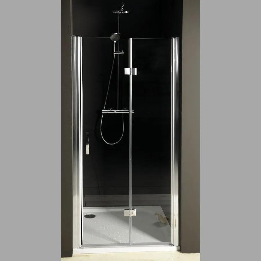 GELCO - ONE sprchové dveře skládací 900 mm, pravé, čiré sklo (GO7990R)