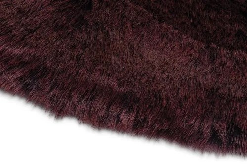 Koberce Breno Kusový koberec SAMBA kruh 495/bordeaux, červená,80 x 80 cm