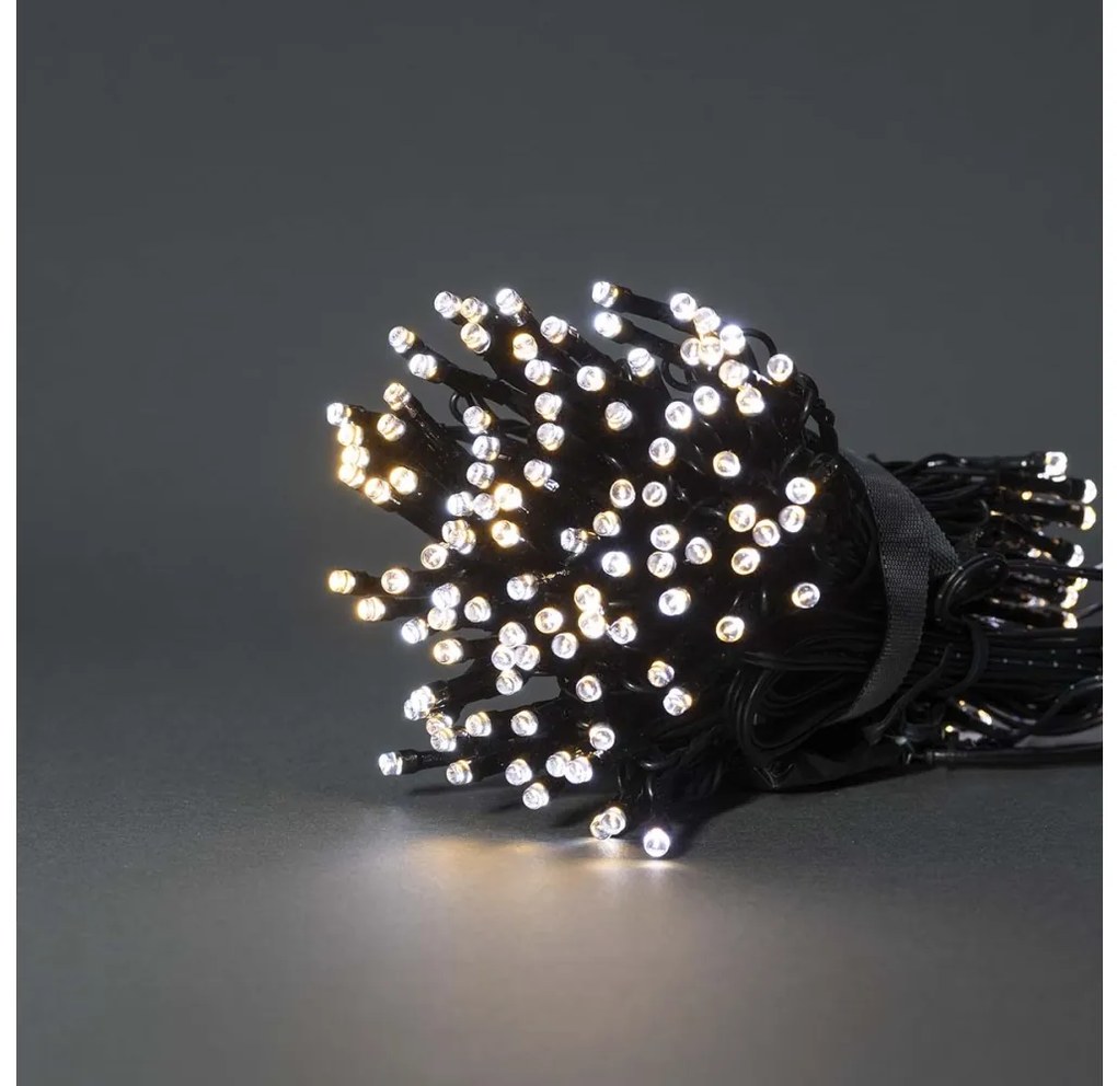 Nedis WIFILX02W100- LED Vianočná reťaz 100xLED/8 funkcií 15m IP65 Wi-Fi Tuya