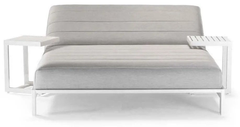 BITE plážová posteľ white