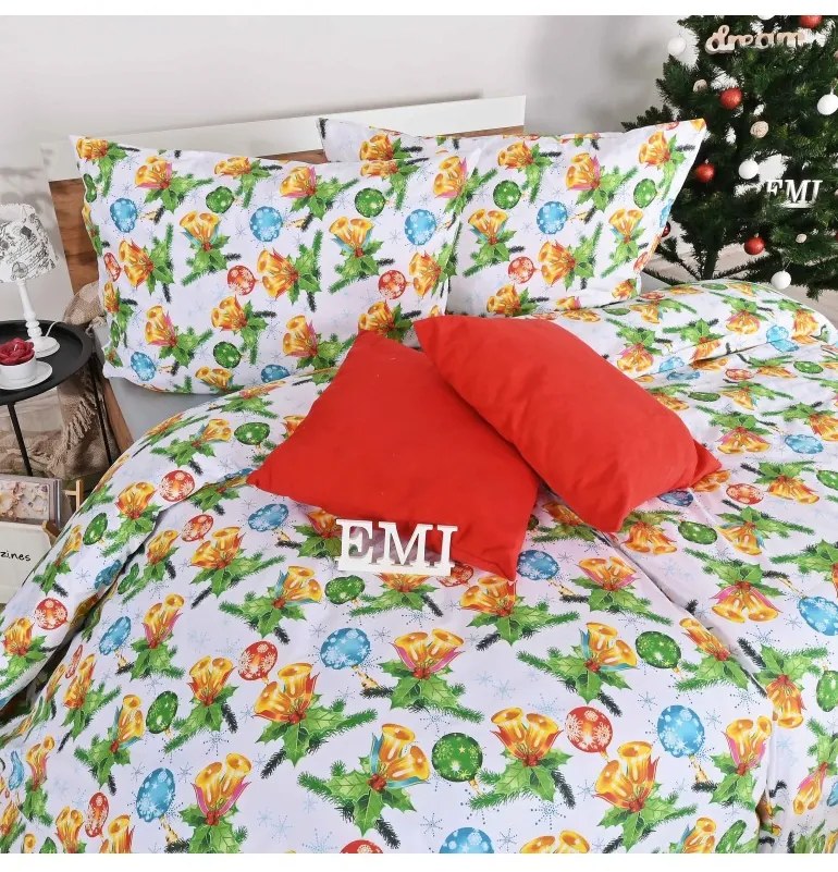 Vianočné obliečky Rothenburg EMI, Štandardný set jednolôžko obsahuje 1x 140x200 + 1x 70x90