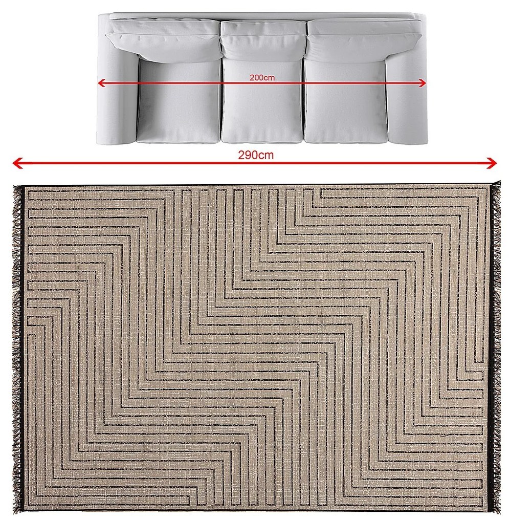 Koberec Origin jute 200x290cm
