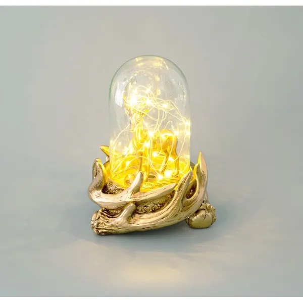 LED Vianočná dekorácia 12xLED/3xAAA teplá biela