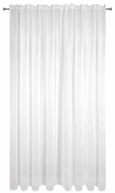 Biela záclona LUCY na páske 300 x 270 cm