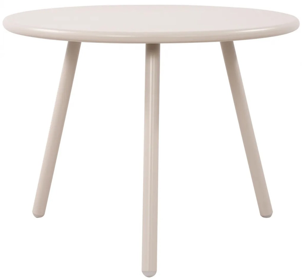 Konferenčný stolík Minot - v45 x Ø60 cm - Svetlo sivá