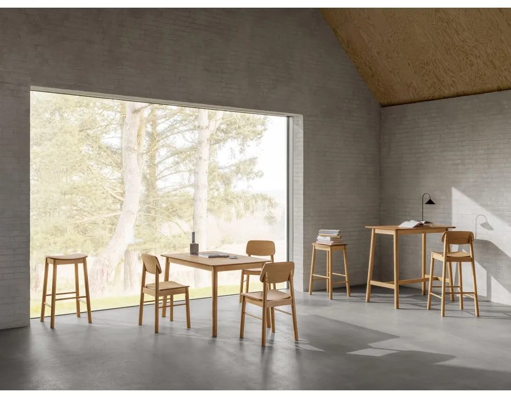 Barový stôl v dekore duba 60x120 cm Barlow – Actona