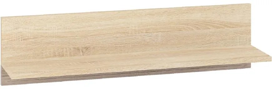 Polička 92 Castel 17 Sonoma/hľuzovka