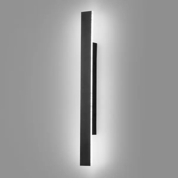LED Vonkajšie nástenné svietidlo WOW LED/11W/230V 3000/4000/6000K 60 cm IP54 čierne