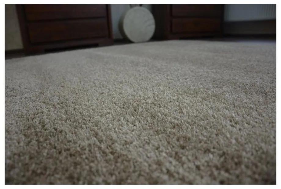 Luxusný kusový koberec Shaggy Azra béžový 120x170cm