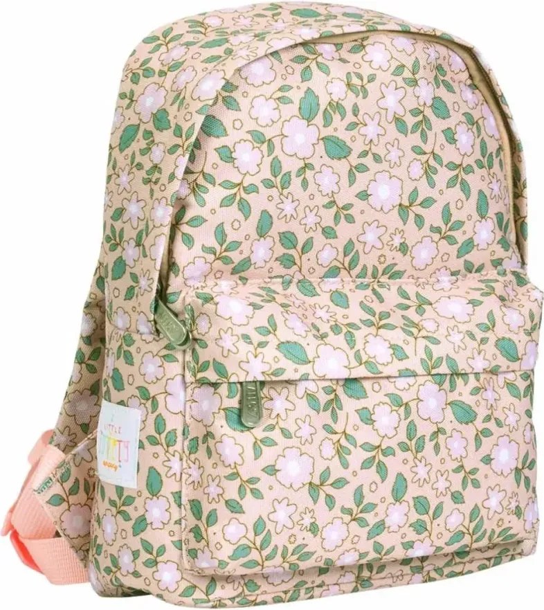 Malý batoh kvety ružové