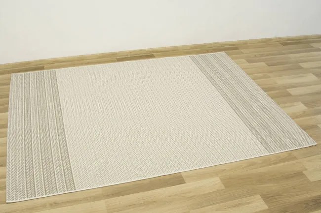 Koberec šnúrkový Split 48829/866 krémový / béžový