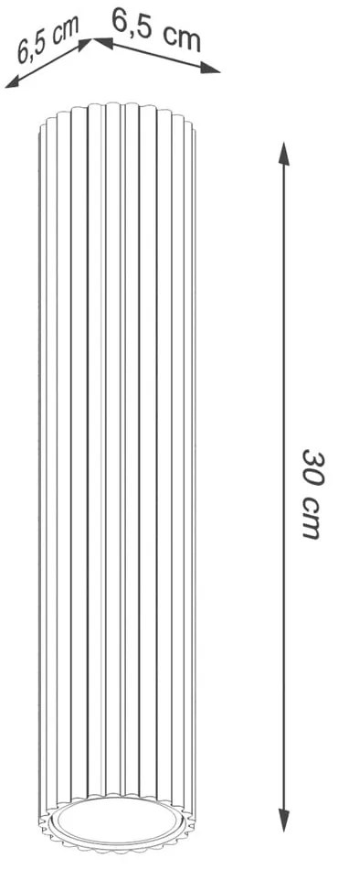 Zelené bodové svietidlo Gleam – Sollux