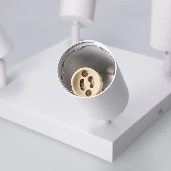 Brilagi - Bodové svietidlo SELE SQUARE 4xGU10/30W/230V biela