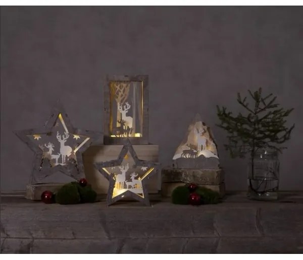 Eglo 410413 - LED Vianočná dekorácia FAUNA 10xLED/0,03W/2xAAA