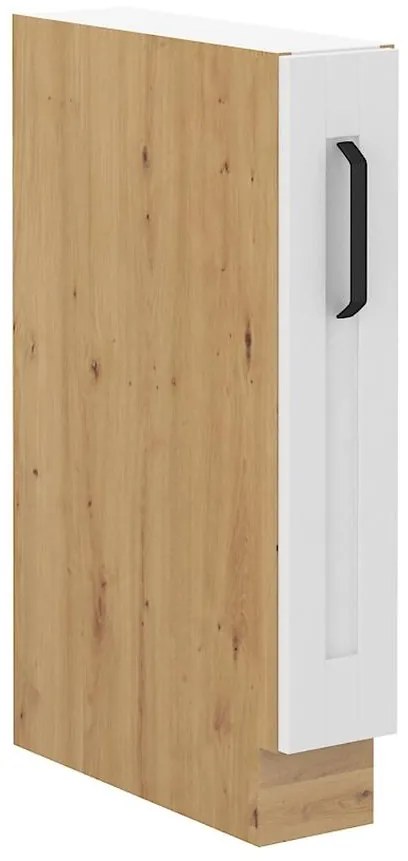 Kuchynská skrinka LUNA biely mat/artisan 15d cargo bb