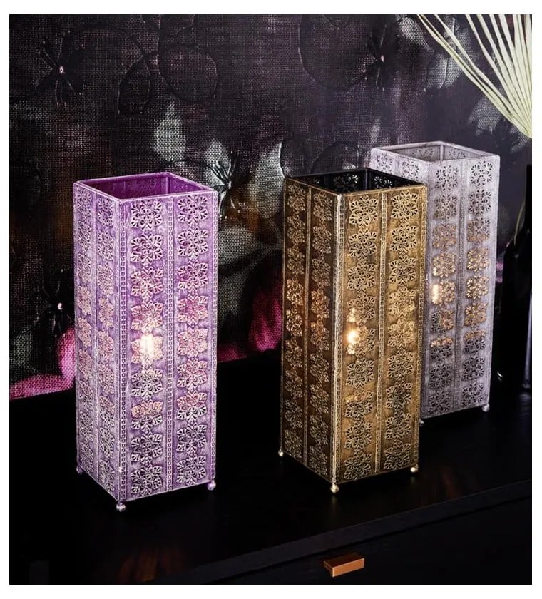 Sivá stolová lampa Markslöjd Agra, výška 33,5 cm