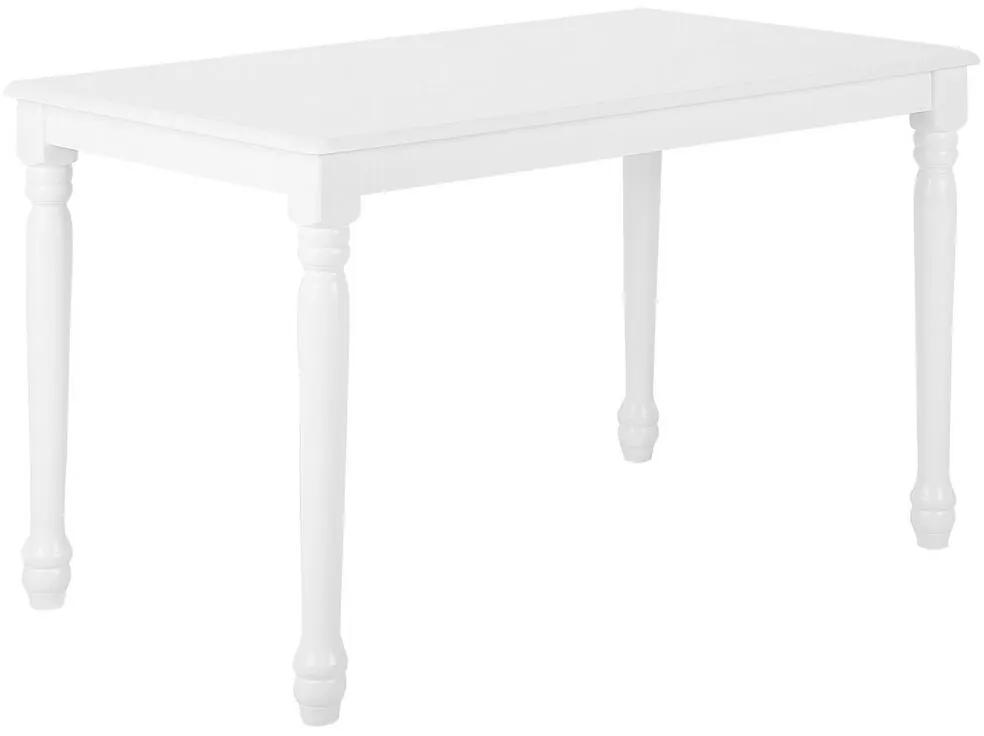 Jedálenský stôl 120 x 75 cm biely CARY Beliani