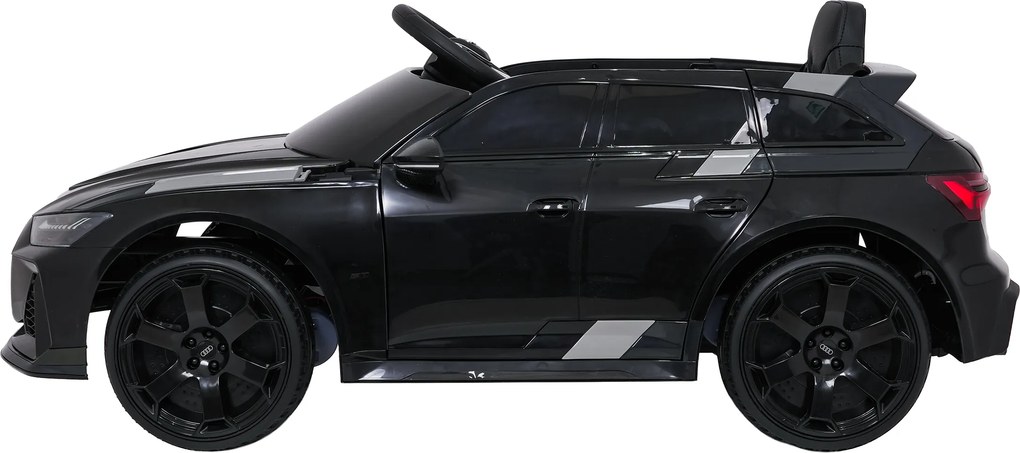 Ramiz Audi RS6 Avant GT elektrické autíčko pre deti čierne