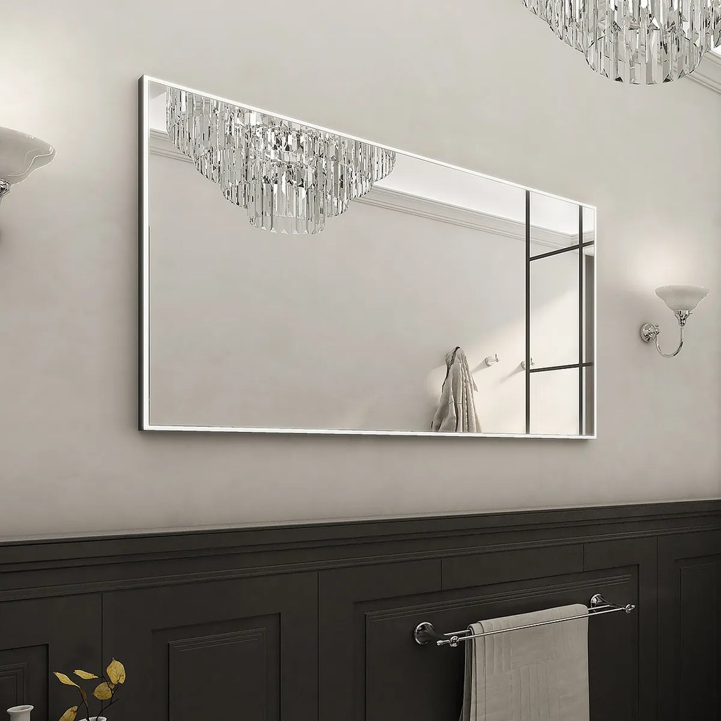 Nimco Čierne LED zrkadlo 1200x700 - ZPC 13006-90