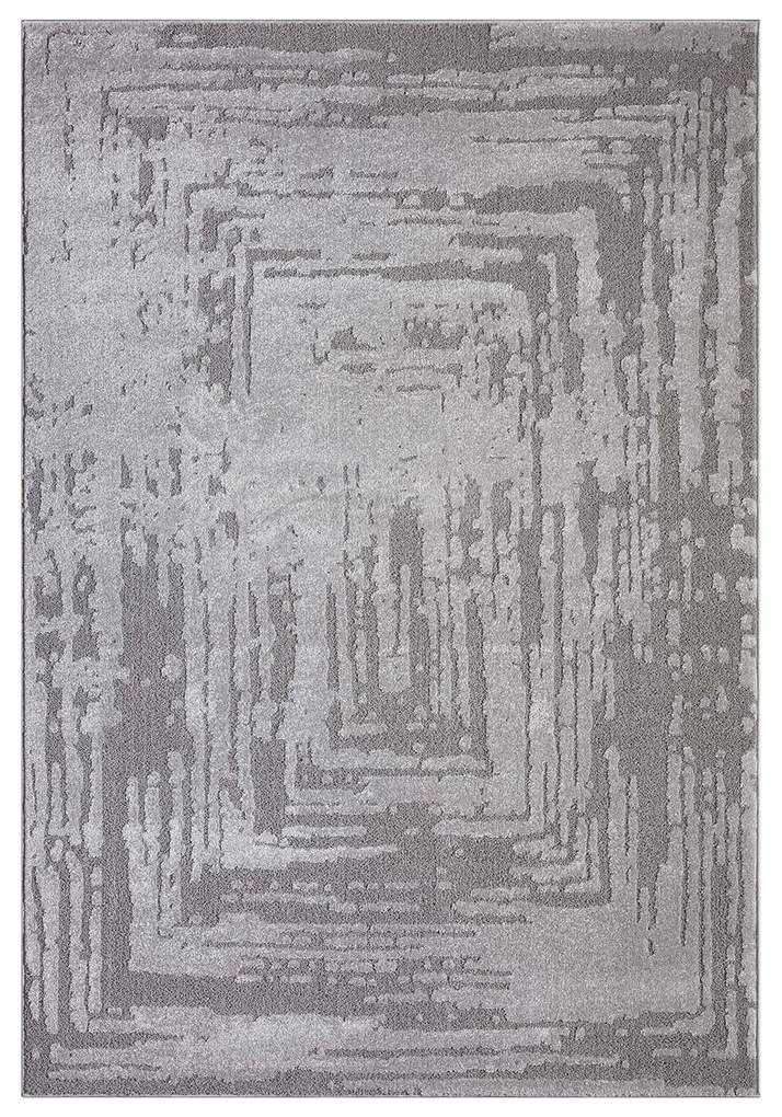 Dekorstudio Moderný koberec do obývačky FLAIR 171 - sivý Rozmer koberca: 80x150cm