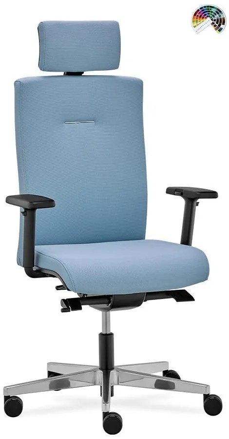 RIM Kancelárska stolička FOCUS FO 642 C čalúnenie FAME, STEP, OCEANIC, CRISP