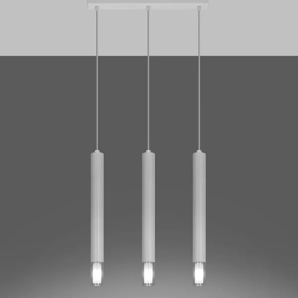 Sollux SL.0959 - Luster na lanku VIZIER 3xG9/40W/230V biela