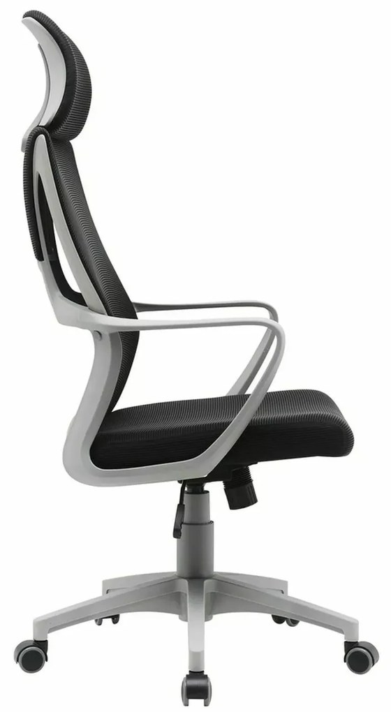 Kancelářská židle Soma černá/šedá