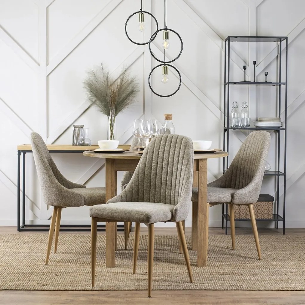 PROXIMA.store - Čalúnená jedálenská stolička TORINO FARBA: béžová