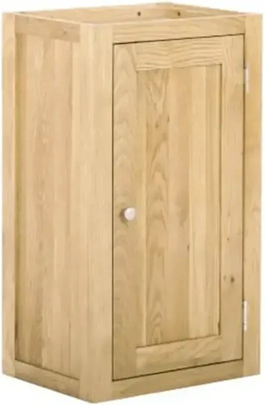 Horná kuchynská skrinka z masívu s otváraním vpravo, 45×34×80 cm