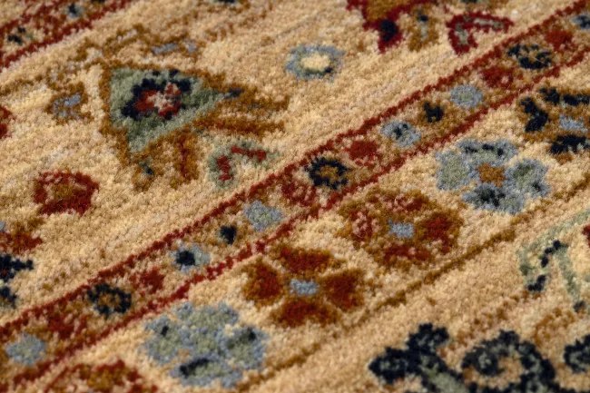 Behúň KESHAN 7684/53555 orientálny, béžový / terakota
