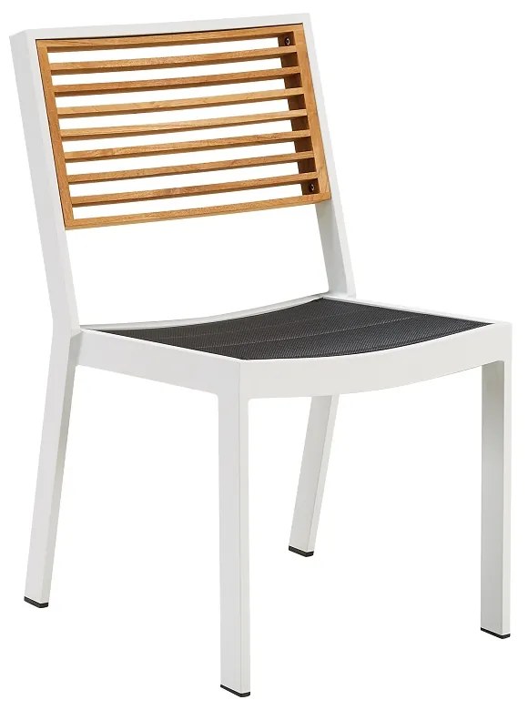 Záhradná jedálenská stolička HIGOLD - York Dining Chair White/Black