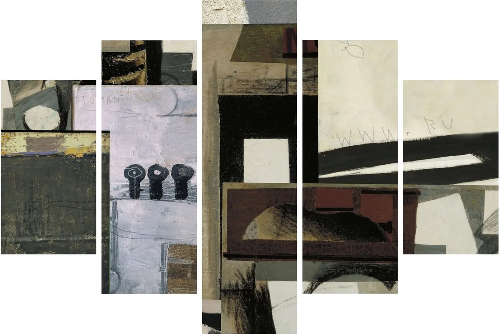 Obraz - Kubizmus (150x105 cm)