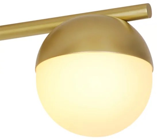 Nordlux - Prisadený luster CONTINA 3xG9/5W/230V mosadz