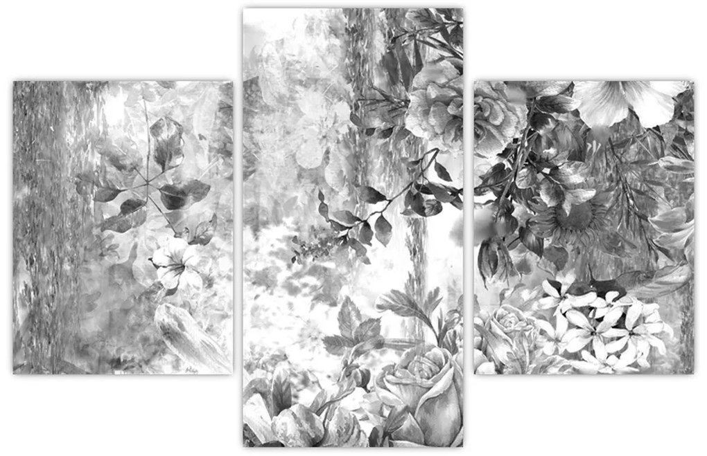 Obraz - Romantická záhrada (90x60 cm)
