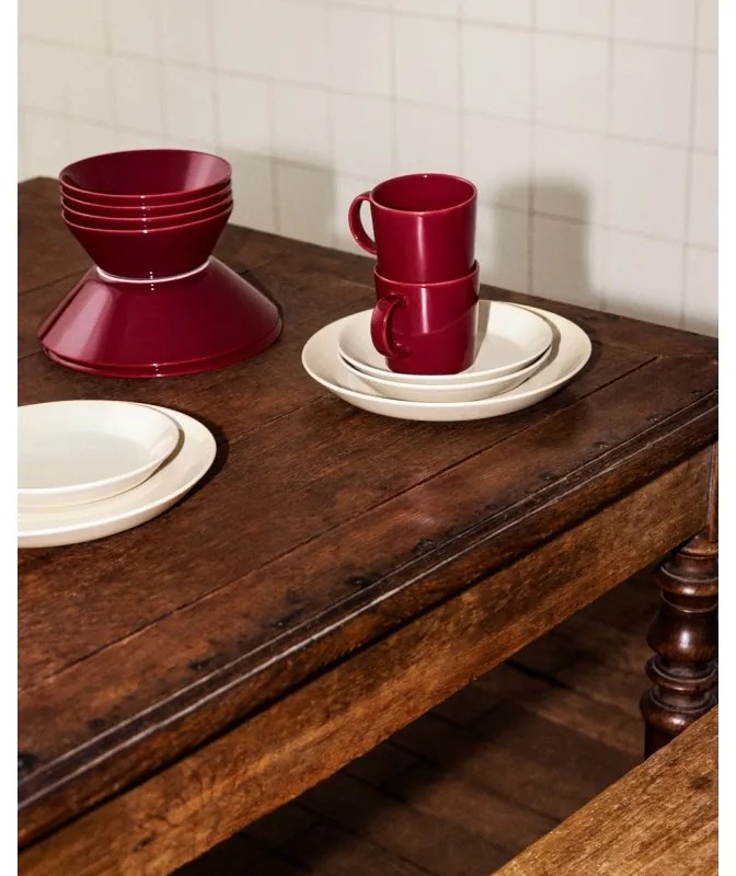 Hrnček Teema 0,3l, červený cherry