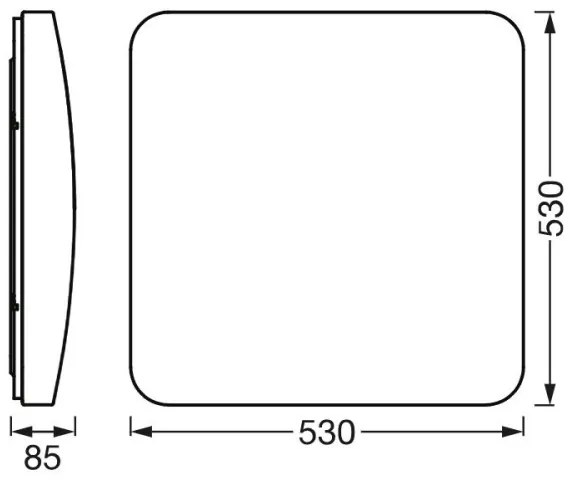 Ledvance - LED Stmievateľné stropné svietidlo SMART+ CLEAM LED/42W/230V Wi-Fi