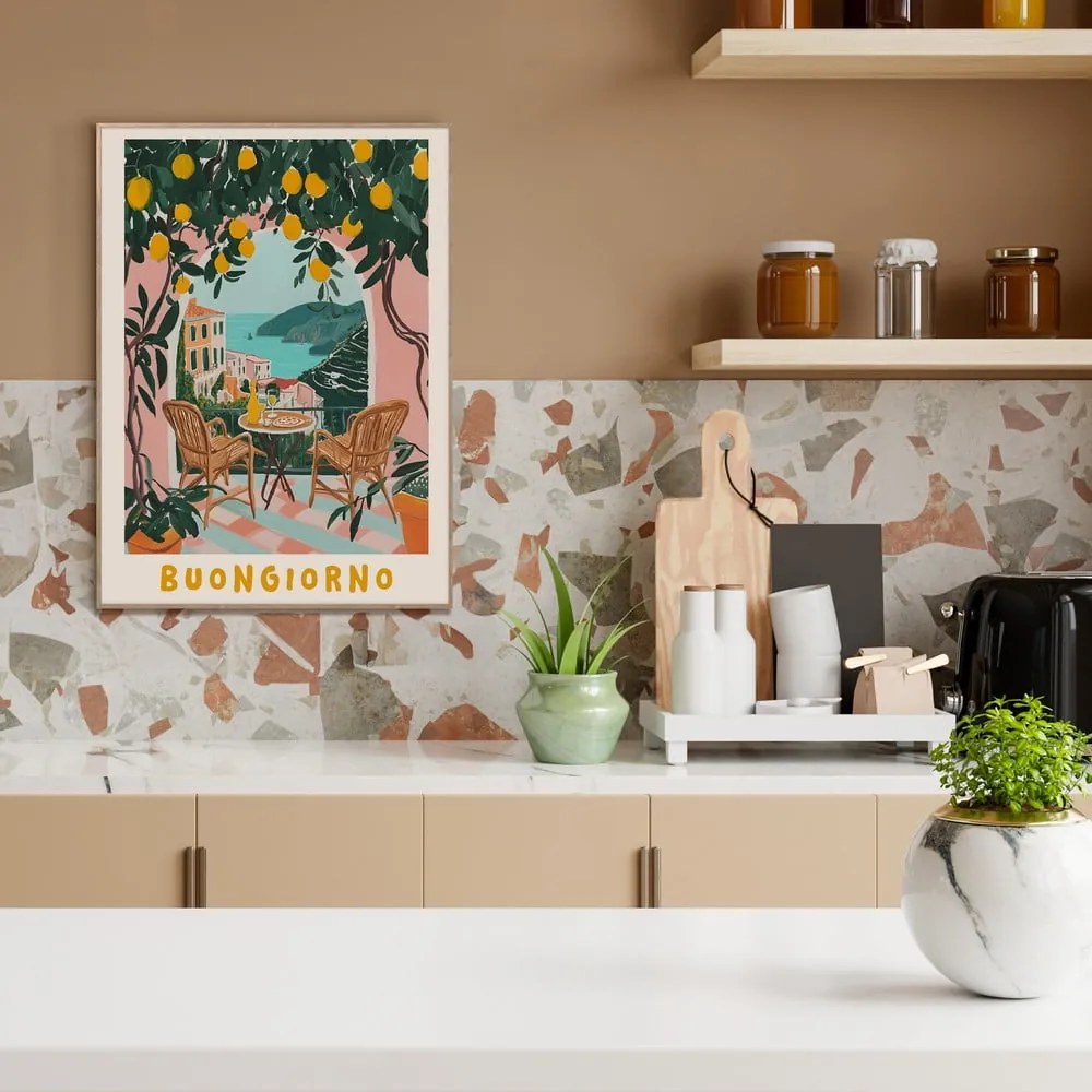 Obraz 50x70 cm Balcony I – Styler