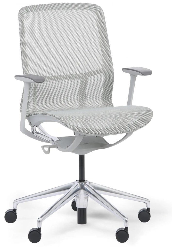 Kancelárska stolička ELVI, sivá