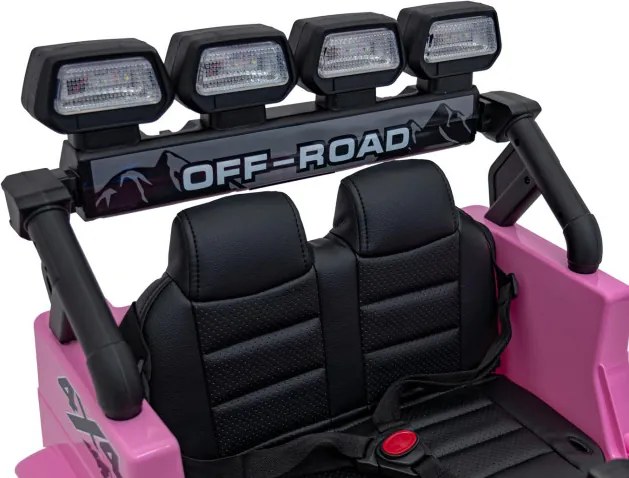 Elektrické autíčko Off-Road CLIMBER ružové
