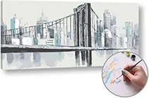 Maľovanie podľa čísel MOST Cez rieku