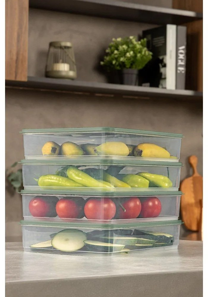 Potravinové škatuľky v súprave 4 ks – Hermia