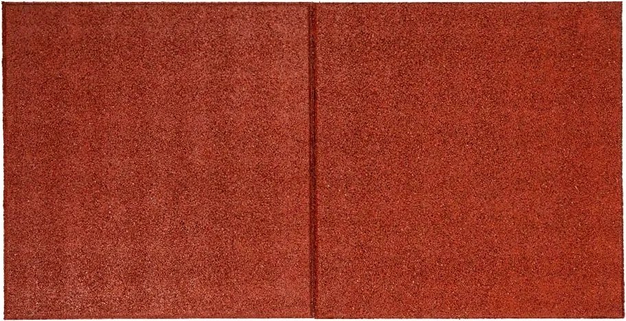 Gumová dlaždica ASLON 40 x 40 cm, červená