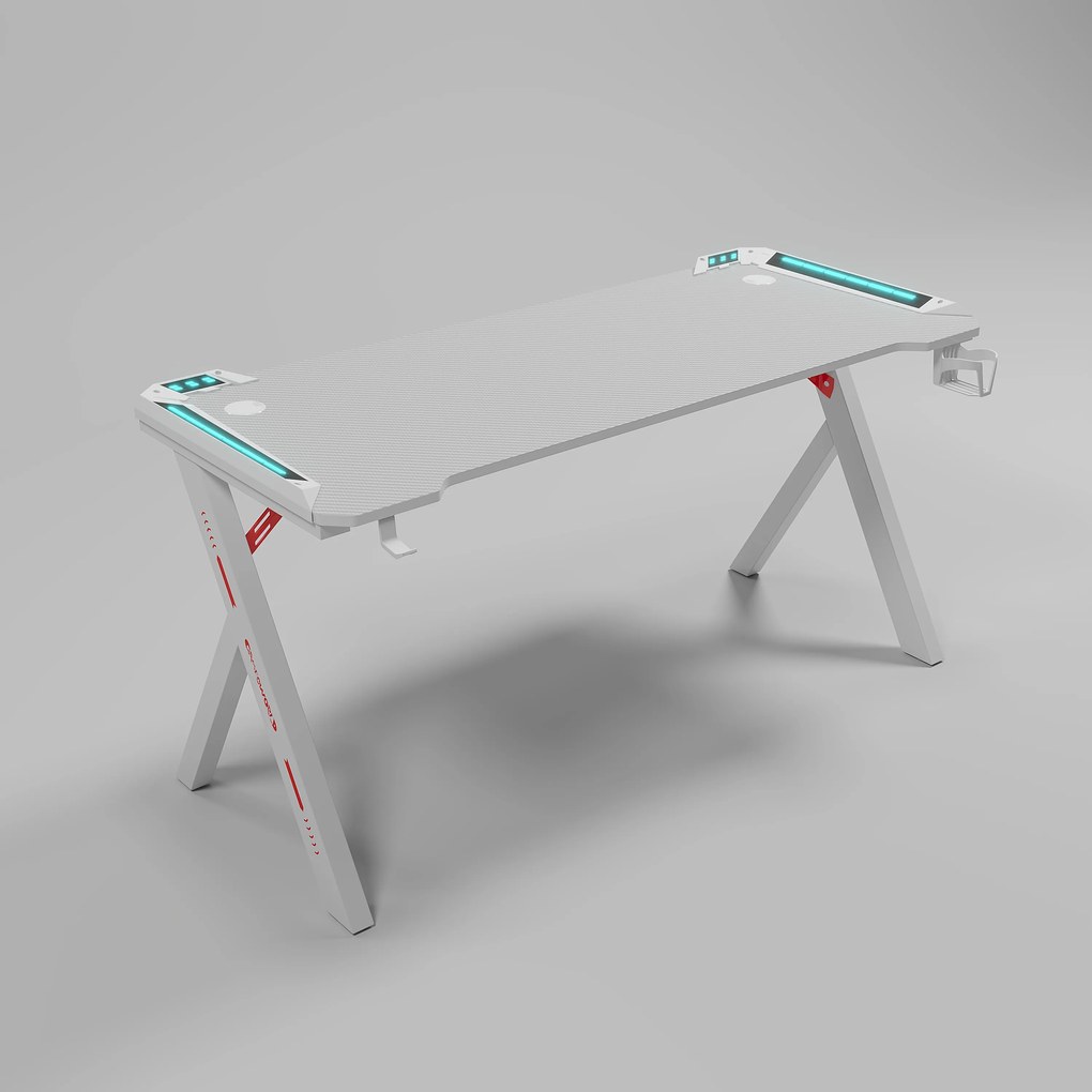 Herný stôl BG03 biely 120 cm