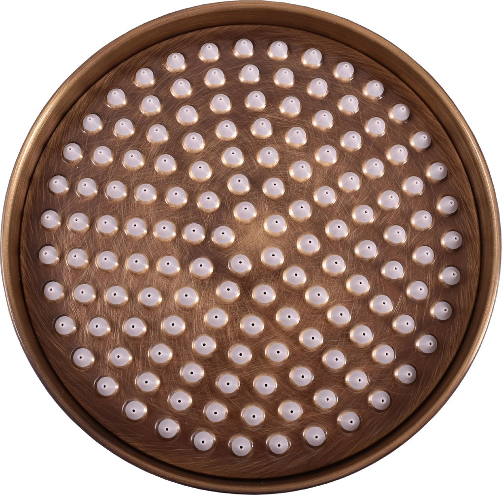 Slezák - RAV Hlavová sprcha okrúhla kovová ø 20 cm - KS0020SM, Stará mosadz (Bronz)