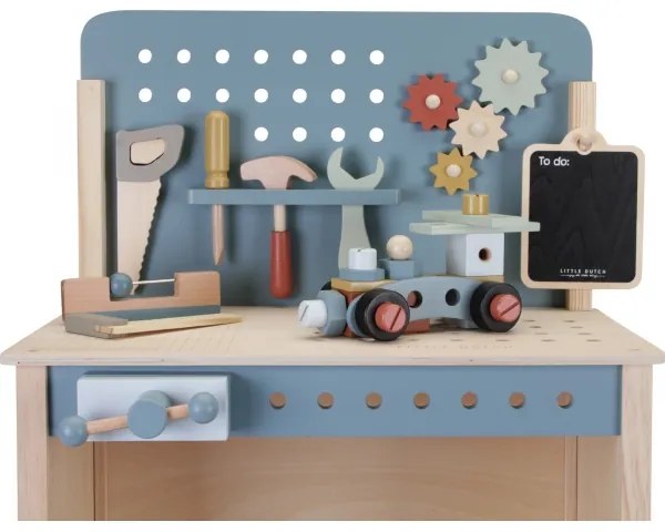 Little Dutch - Drevený ponk s príslušenstvom