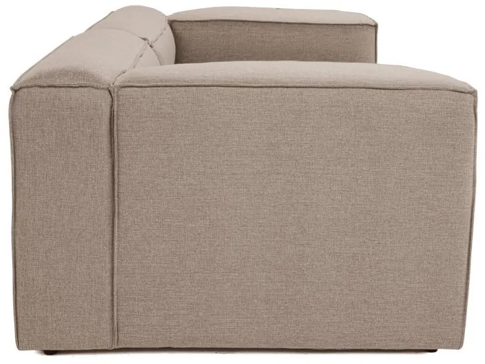 Dvoumístná pohovka Fora 248 cm hnědá