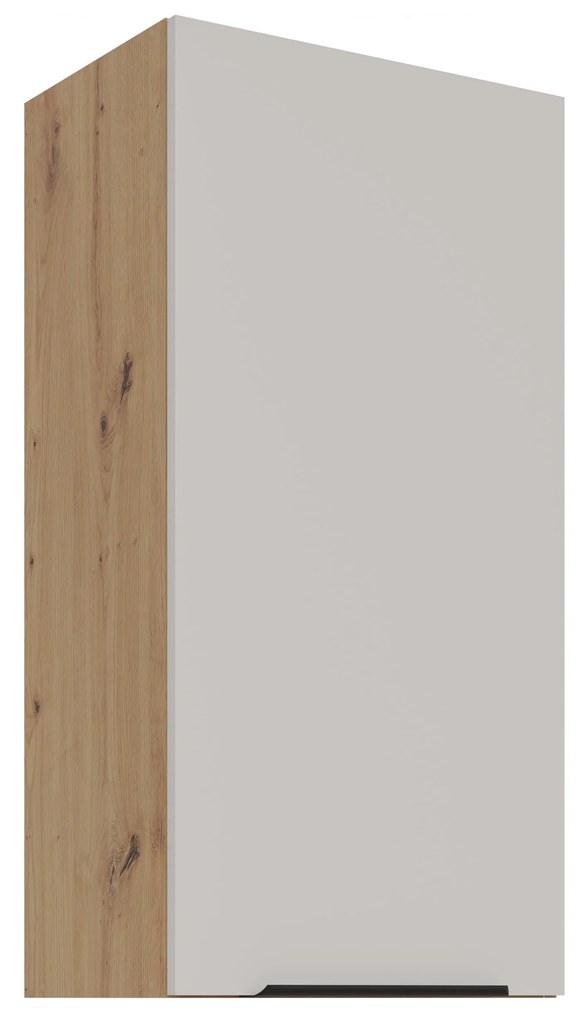 Horná kuchynská skrinka Sayla 45 G-90 1F (kašmír + dub artisan). Akcia -22%. Vlastná spoľahlivá doprava až k Vám domov. 1121437